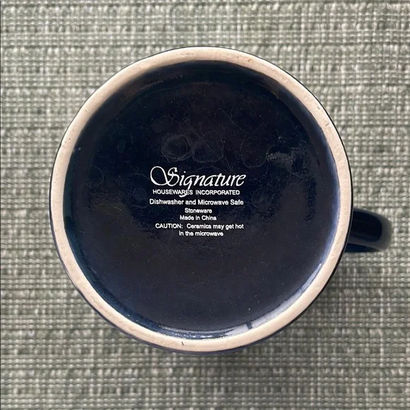 Signature Monogram “S” Mug In Blue - Picture 2 of 3